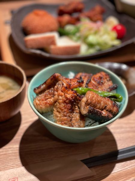 黒穴子丼