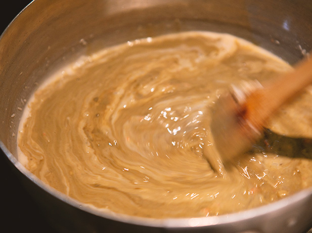 クリームづくり